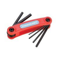 Silverline Hex Key Metric Tool 7pce 1.5 - 6mm