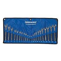 silverline combination spanner set 22pce 6 22mm 14 78