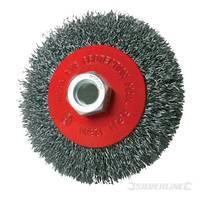 Silverline Steel Crimp Bevel Brush 115mm