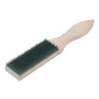 Silverline File Card Brush Wooden 40mm