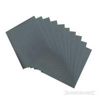 silverline wet dry sheets 10pk 600 grit