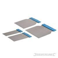 Silverline Body Filler Application Set 4pce 50, 80, 100 & 120mm