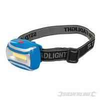 Silverline Cob LED Headlamp 3w