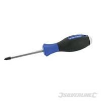 silverline hammer through screwdriver pozidriv pz1 x 75mm