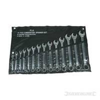 Silverline Combination Spanner Set 14pce 8 - 24mm