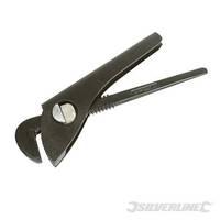 silverline thumbturn pipe wrench length 175mm jaw 40mm