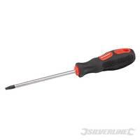 silverline general purpose screwdriver slotted parallel 32 x 100mm