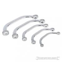 Silverline Obstruction Spanner Set 5pce 8 - 22mm