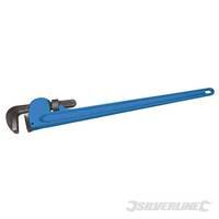 silverline expert stillson pipe wrench length 900mm jaw 85mm