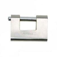 silverline close armoured shutter lock padlock 90mm