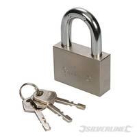 Silverline Steel Padlock 60mm