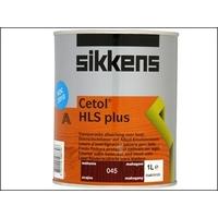 Sikkens Cetol HLS Plus Translucent Woodstain 1 Litre Mahogany