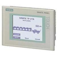 Siemens SIMATIC TP 177A 6AV6642-0AA11-0AX1 Resolution 320 x 240 pix Interface(s) RS 422, RS 485 Protection type IP65