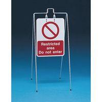 SIGN FREESTANDING RESTRICTED