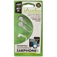 Silver Lightweight Earphones