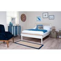 silentnight montreal wooden bed frame double