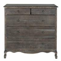 Sienna Grey 5 Drawer Chest