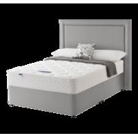 silentnight miracoil memory bed grey king size