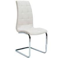Sienna Wooden Dining Chair White