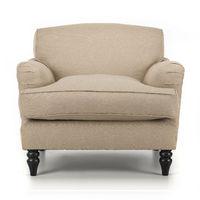 Siena Fixed Back Armchair Fudge Wenge