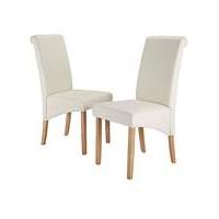Siena Faux Leather Dining Chairs