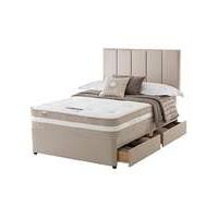 silentnight geltex 1350 4 drawer divan