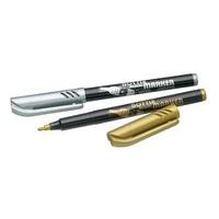 Silver & Gold Glass Labelling Pen Set