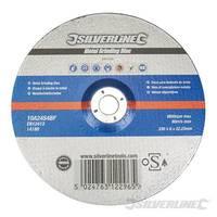 silverline metal grinding disc osa accredited 230 x 6 x 2223mm