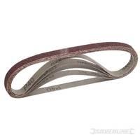 Silverline Sanding Belts 13 x 457mm 5pk 60 Grit