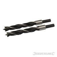 Silverline Lip & Spur Drill Bits 16mm 2pk