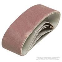 Silverline Sanding Belts 40 x 305mm 5pk 40 Grit