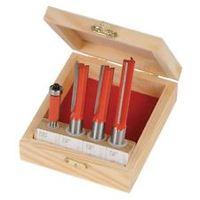 silverline 14 12 kitchen router bit set 4pce power