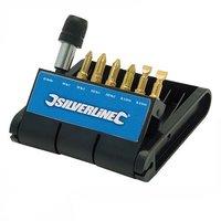 Silverline 749243 Diamond Screwdriver Bit-bank - 7 Pieces