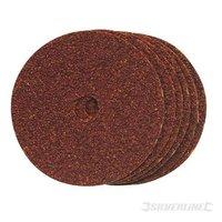 Silverline Fibre Discs 100 x 16mm 10pk 36 Grit