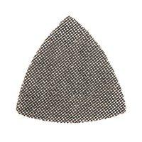 silverline hook loop mesh triangle sheets 95mm 10pk 80 grit