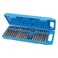 Silverline Hex, T20 - T55 & Spline Bit Set 40pce 40pce