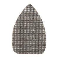 Silverline Hook & Loop Mesh Triangle Sheets 150 x 100mm 10pk 80 Grit