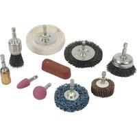 Silverline Cleaning & Polishing Kit 10pce 6mm