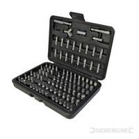 silverline screwdriver bit set 100pce 100pce