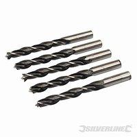 Silverline Lip & Spur Drill Bits 13mm 5pk