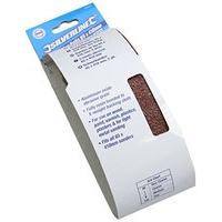 Silverline Sanding Belts 65 x 410mm 5pk 40 Grit