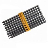 Silverline Extra-long Power Bit Set 9pce 150mm