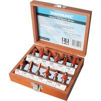 silverline 12 tct router bit set 12pce 12