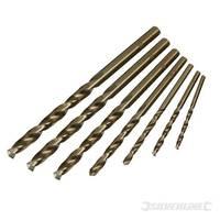 Silverline Cobalt Drill Bit Set 7pce 1.5 - 6mm