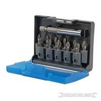 silverline anti slip screwdriver bit set 12pce 12pce