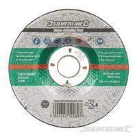 Silverline Stone Grinding Disc Osa Accredited 125 x 6 x 22.23mm