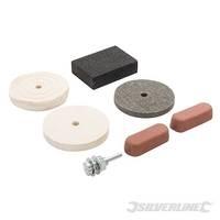 Silverline Drill Buffing & Polishing Kit 7pce 100mm