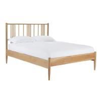 silentnight hamilton oak bedstead double