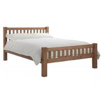 silentnight ayton oak bedstead double