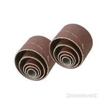 Silverline Sanding Sleeves 10pce 80 Grit